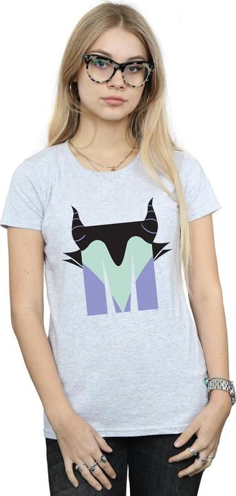 Immagine prodotto Disney Alphabet M Is For Maleficent Maglietta Donna (S)