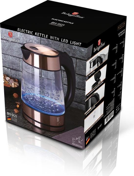 Actual product image BerlingerHaus ELECTRIC KETTLE 1.7l BH-9121 ROSE GOLD (1.70 l)