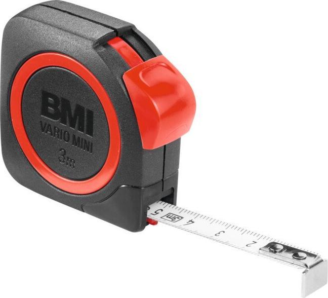 Produktbild BMI Taschenrollbandmass VARIO Mini Länge 3 m Breite 10 mm mm/cm EG II ABS Automatic (mm)