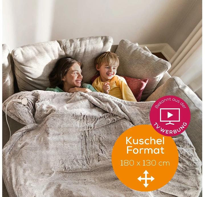 Actual product image Beurer HD 75 Nordic Taupe (180 x 130 cm)