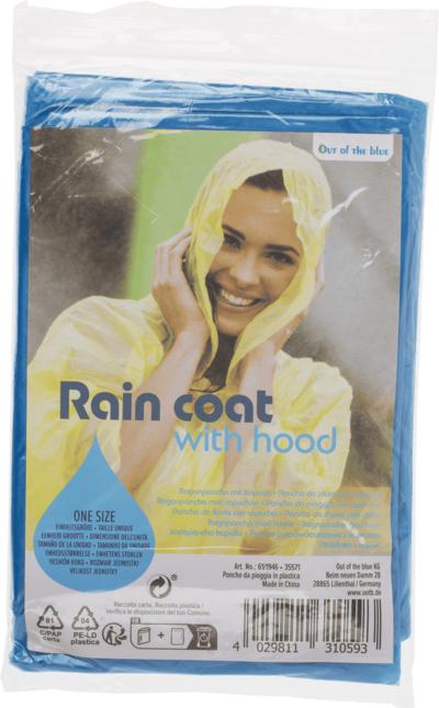 Produktbild Out of the blue Regenponcho (One Size)