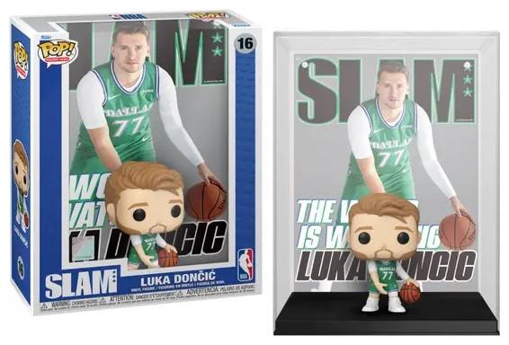 Actual product image Funko NBA Cover POP! Basketball Vinyl figurine Luka Doncic (SLAM magazine) 9 cm