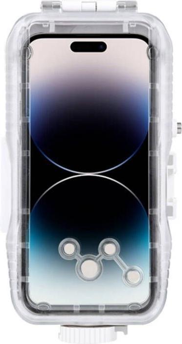 Image du produit Puluz Coque plastique étanche pour iPhone 14 Plus/Pro Max/13 Pro Max/12 Pro Max/11 Pro Max (blanc) (Apple iPhone 13 Pro Max, Apple iPhone 12 Pro Max, Apple iPhone 14 Plus)