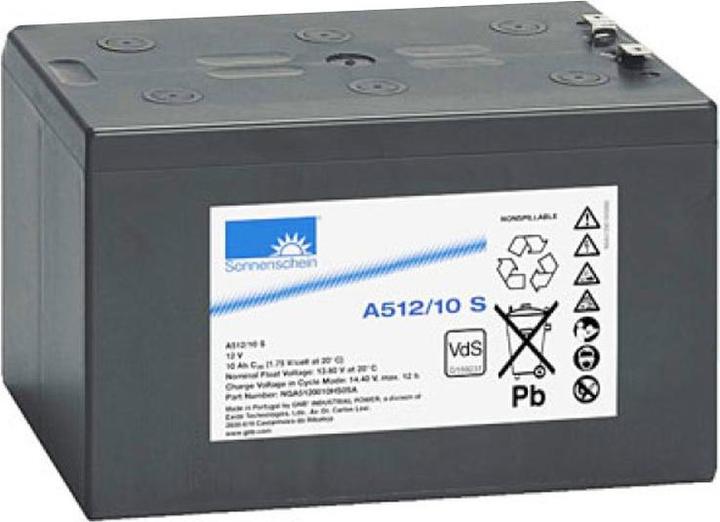 Produktbild Tadiran Sonnenschein Dryfit A512/10 S Blei Akku, VDS-Nr.: G189231 (12 V, 10 Ah)