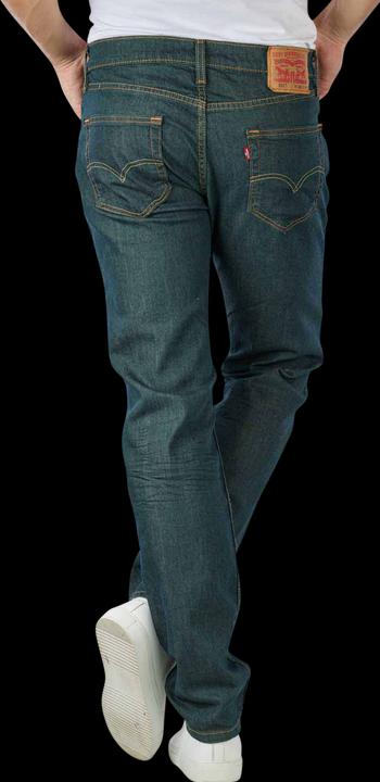 Actual product image Levis 511 jeans rinsed playa (W33/L30)