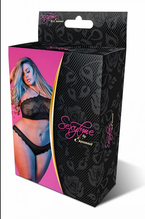 Productafbeelding Magic Silk Halter Bandeaux & Panty Set (XXL)