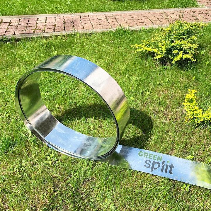 Produktbild Green Split Rasenkantenband Metall Alu/Zink 25 cm x 10 Meter (1000 cm)