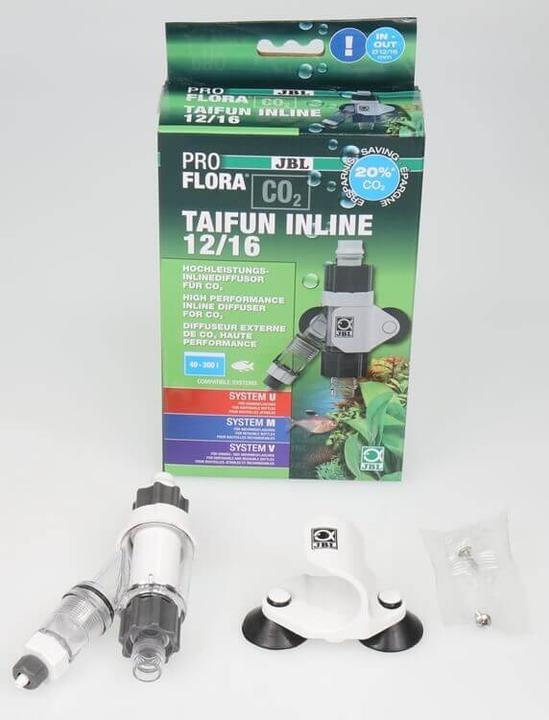 Image du produit JBL Aquaristik und Terraristik ProFlora CO2 Taifun Inline 12/16 Diffuseur direct haute performance