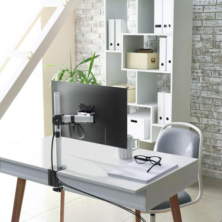 Image du produit Durable Support d'écran SELECT pour 1 mois, support de table argenté (Tables, 27.01")