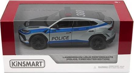 Actual product image Kinsmart KINS Die-cast model Lamborghini Urus Performante (Police/Firefighter), 1:38, ast 2