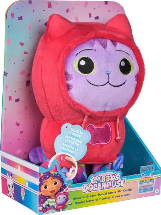 Actual product image Gabby's Dollhouse Deluxe Plush DJ Catnip (25 cm)