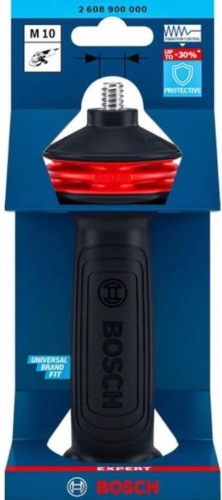 Image du produit Bosch Professional Zubehör Poignée EXPERT pour Vibration Control M10 Meuleuse d'angle, 169 x 69 mm