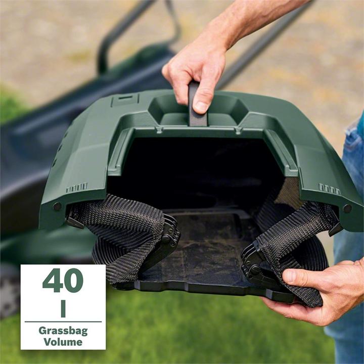 Produktbild Bosch Home & Garden Rasenmäher UniversalRotak 450, 1300 W, Schnitthö. 25-70mm, Schnittbreite 35cm (Netzbetrieb)