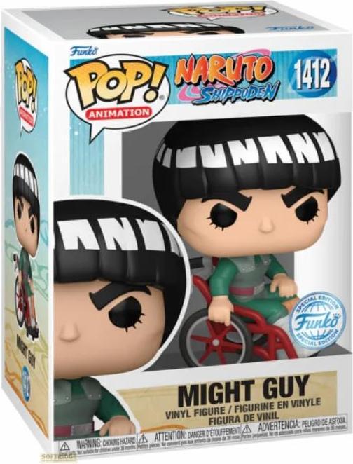 Actual product image Funko POP! Animation Naruto Shippuden Might Guy (Wheelchair)