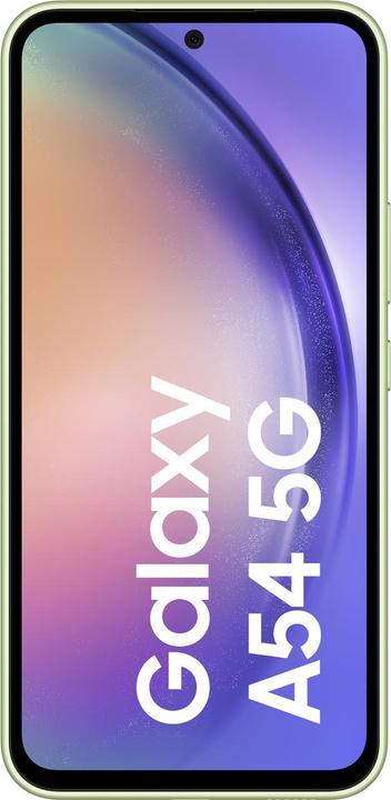 Image du produit Samsung Galaxy A54 5G (128 Go, Awesome Lime, 6.40", Double SIM, 50 Mpx, 5G)
