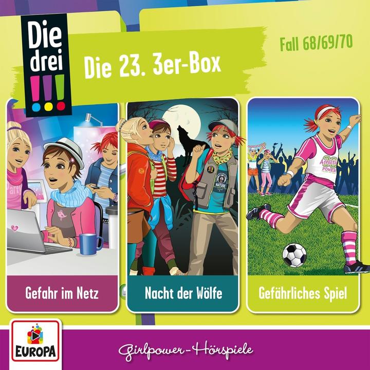 Produktbild Die drei DREI AUSRUFEZEICHEN - 23 Box (F68-69,70)