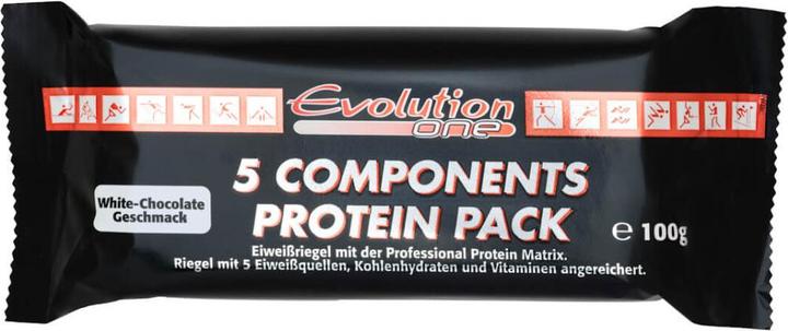 Produktbild Weider Evolution One 5 Components Protein Pack (Weisse Schokolade, 13 Stk., 1300 g)