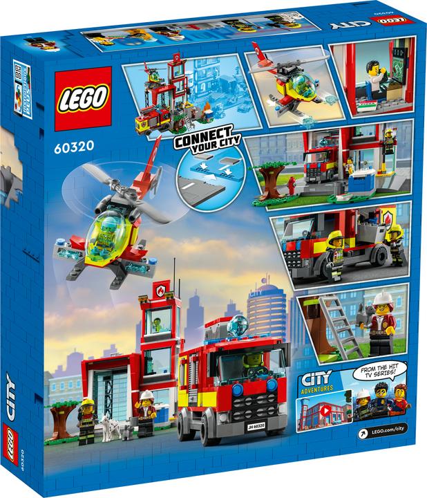 Image du produit LEGO Caserne de pompiers (60320, LEGO City)