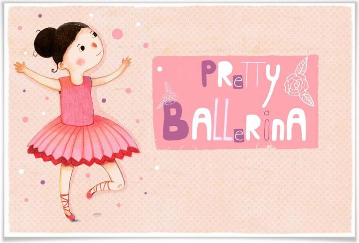 Actual product image Trenddeko Loske - Pretty Ballerina (45 x 30 cm)