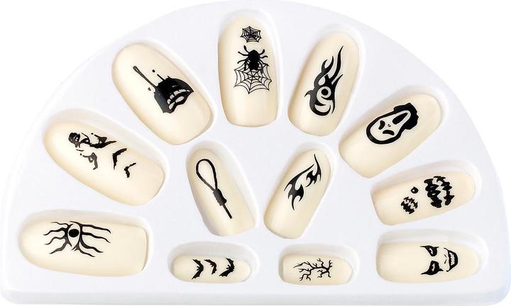 Infactory Ongles artificiels avec effet glow-in-the-dark