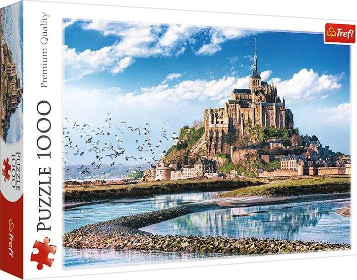 Actual product image Trefl Puzzle 1000 pieces Mont Saint - Michel France (1000 pieces)