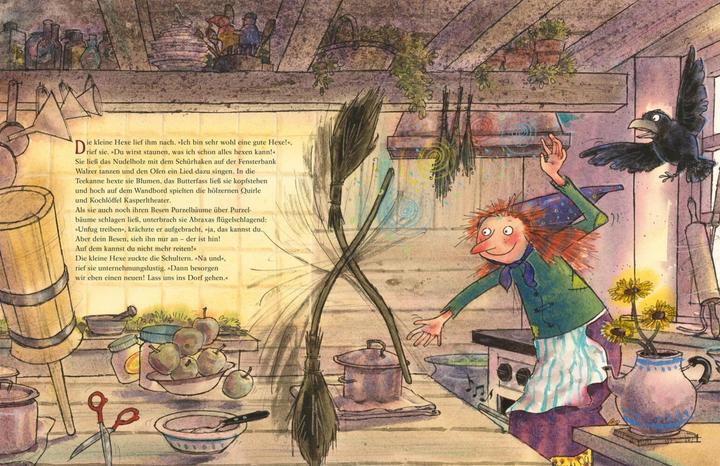 Immagine prodotto Die kleine Hexe Ausflug mit Abraxas (Tedesco, Susanne Preussler-Bitsch., Preusslatore Otfried, 2017)