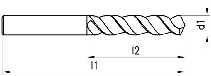 Produktbild Titex Spiralbohrer A1249-XPL Typ UFL, HSS-E, DIN 338 (12.5 mm)