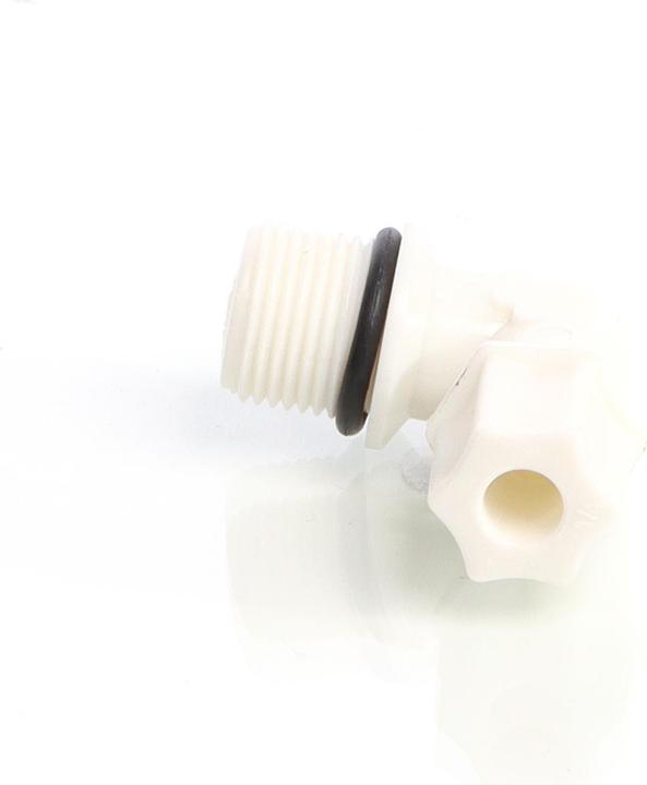 Actual product image Naturewater Jaco-Fitting with 16.41 mm (3/8") External Thread and 90° Angle for Osmosis Hoses (6.35 mm)