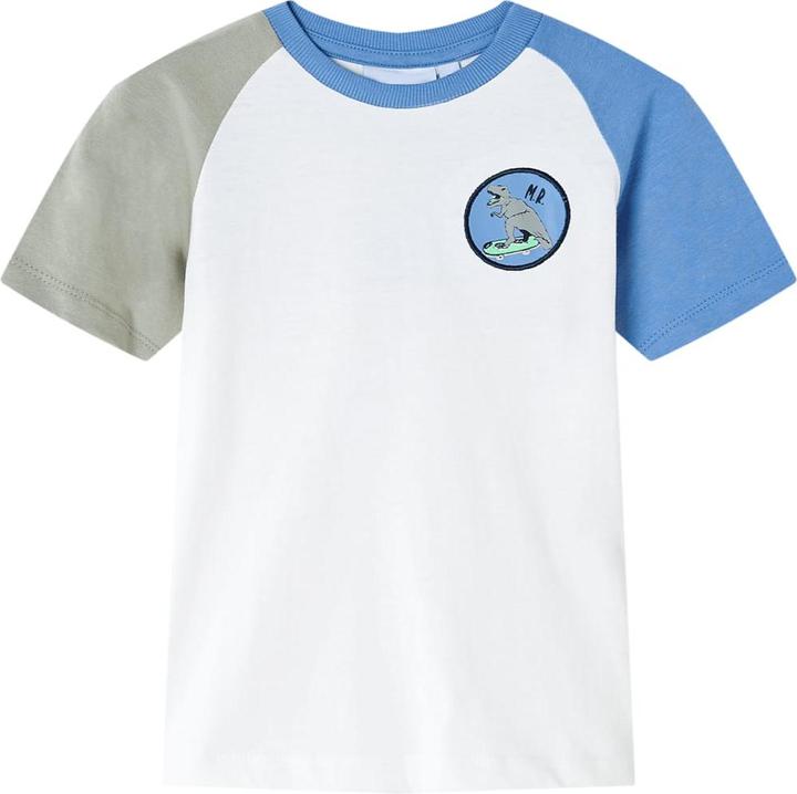 Produktbild VidaXL Kinder-T-Shirt Ecru 140,Material: 100 % Baumwolle,Farbe (140)