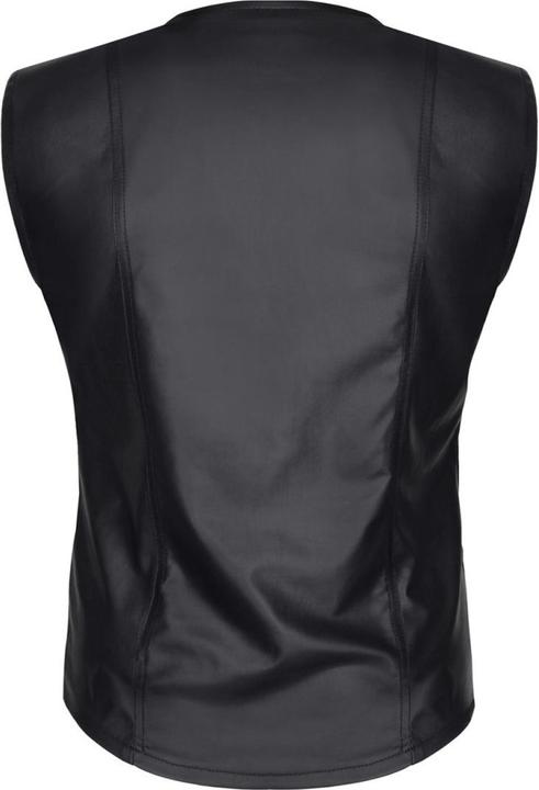Actual product image Regnes Fetish Planet Men's waistcoat in black (5XL)