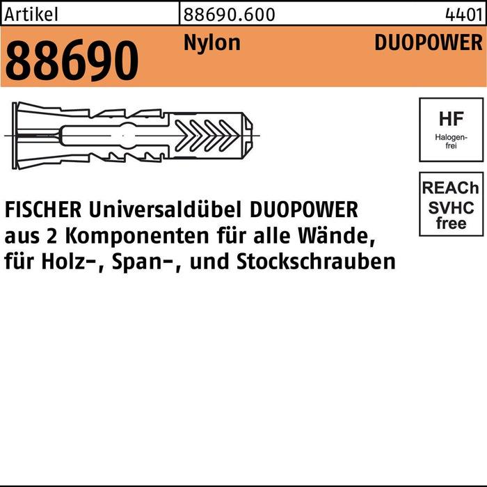 Actual product image Fischer Universal dowel (100 pcs.)