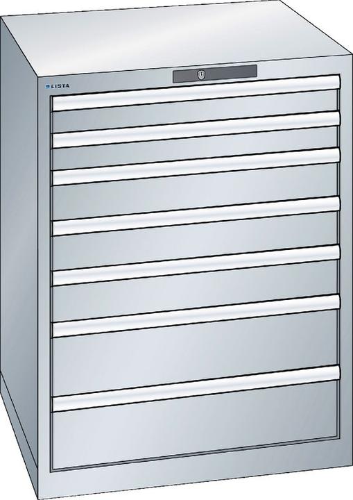 Image du produit Lista Armoire à tiroirs 36x36 E (71.70 cm, 85 cm)