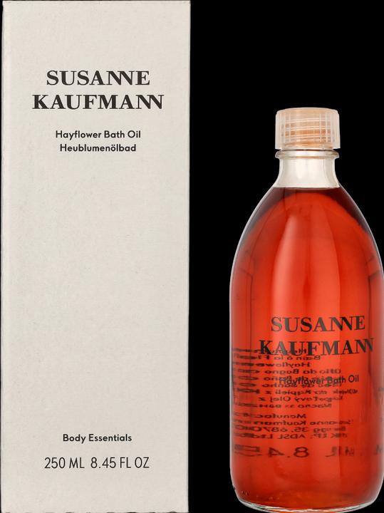 Valeurs nutritives et ingrédients Susanne Kaufmann Huile de bain à l'immortelle (250 ml)