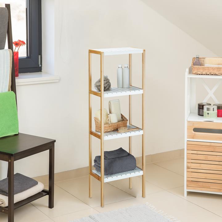 Productafbeelding Relaxdays Bamboe plank (33 x 34 x 110 cm)
