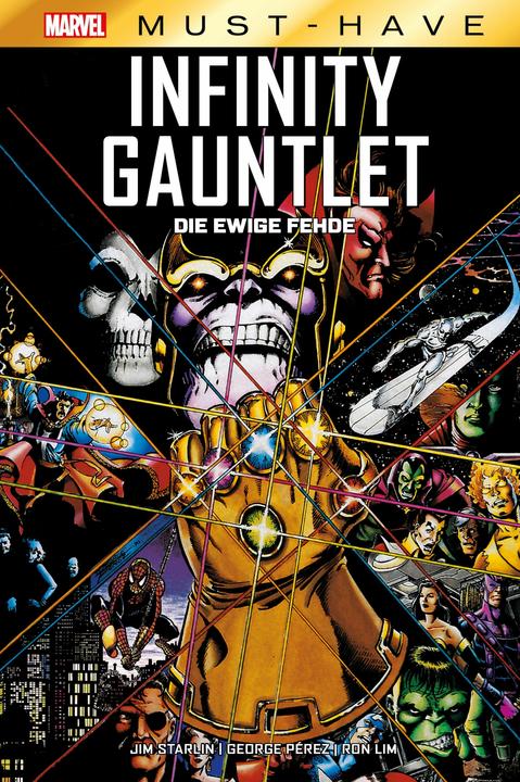Produktbild Panini Marvel Must-Have: Infinity Gauntlet (Deutsch, Ron Lim, Jim Starlin, 2020)