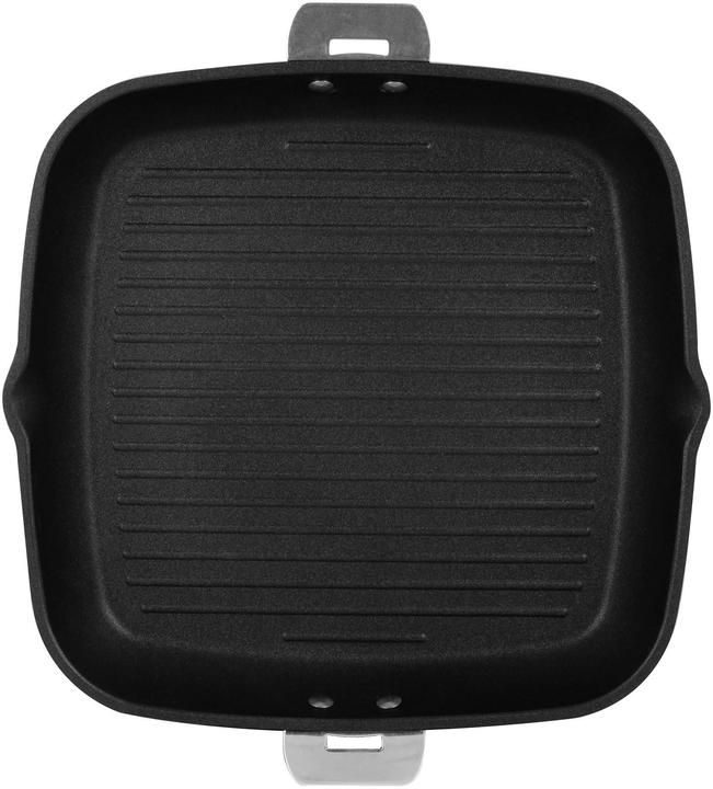 Image du produit Cristel Poêle à griller Cookway 28 x 28 cm (28 cm, Poêle à grillades, Aluminium)