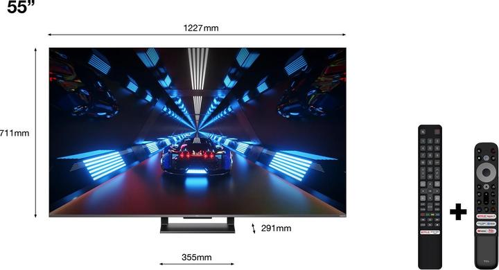 Produktbild TCL 55C735 (55", C735, QLED, 4K, 2022)