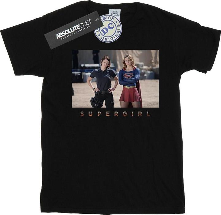Immagine prodotto Supergirl TV Series Sisters Photograph Maglietta Ampia Donna (L)