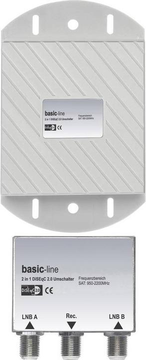 Actual product image Renkforce DiSEqC switch 2 (2 SAT/0 terrestrial) (DiSEqC)