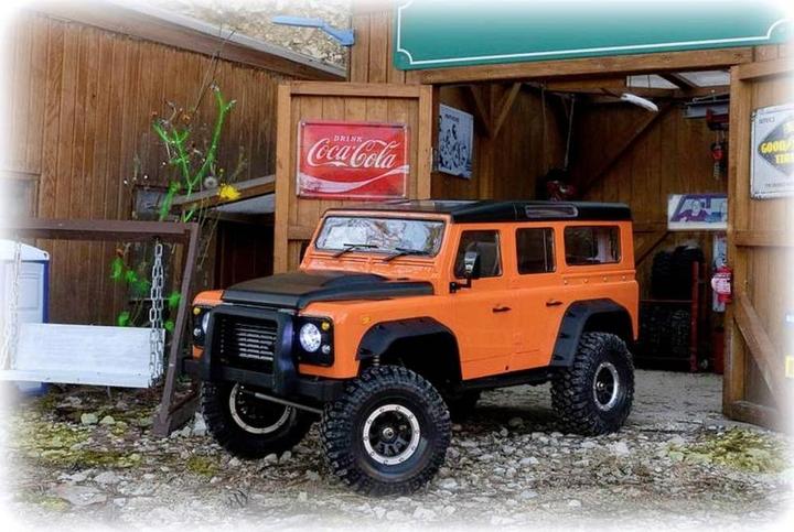 Productafbeelding Absima 1:10 EP Crawler CR3.4 LANDI oranje RTR - BEPERKTE EDITIE (RTR Gereed voor gebruik)