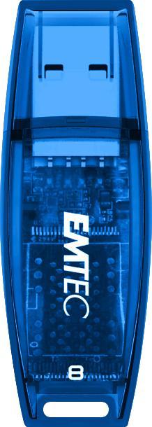 Image du produit Emtec Clé USB 2.0 C410 (8 Go, USB-A, USB 2.0)