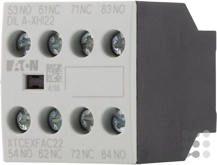 Actual product image Eaton Auxiliary contact block 2 NO contacts 2 NC contacts