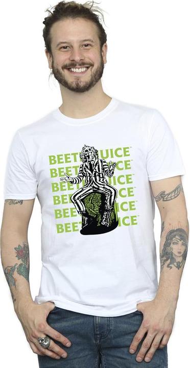 Immagine prodotto Beetlejuice Maglietta Posa Uomo (4XL)
