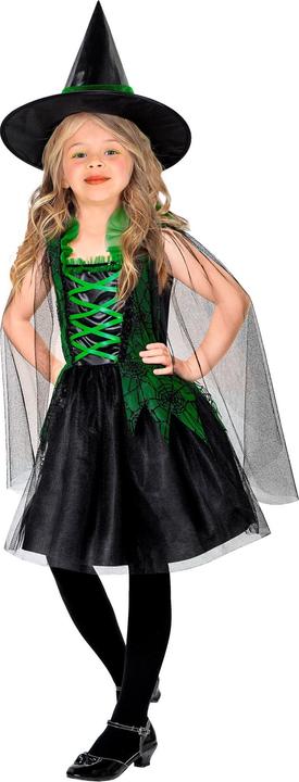 Produktbild Widmann Böse Waldhexe mit Kleid und Hut Kinderkostüm (164)