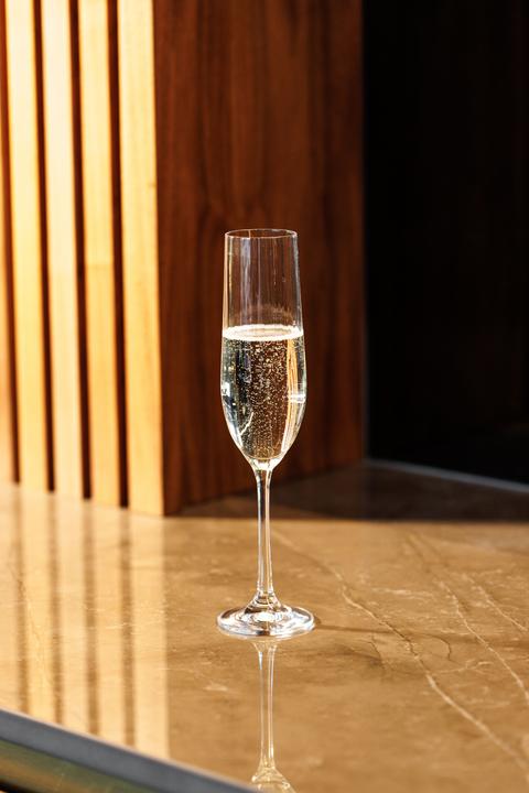 Image du produit Mikasa Treviso Crystal Verres à Champagne, Set de 4, 190ml (19 cl, 4 Verres, Flûtes à champagne)