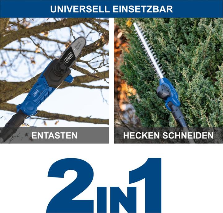 Image du produit Scheppach Akku-Multifunktionsgerät C-PHTS410-X (DIY) (Taille-haies sans fil)