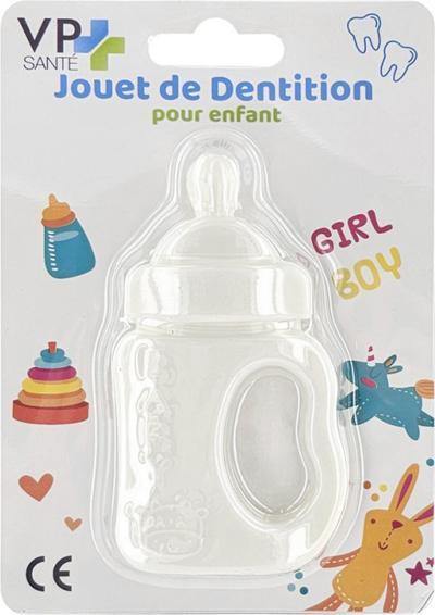 Image du produit VP Santé Jouet de dentition pour bébé sans bisphénol Biberon
