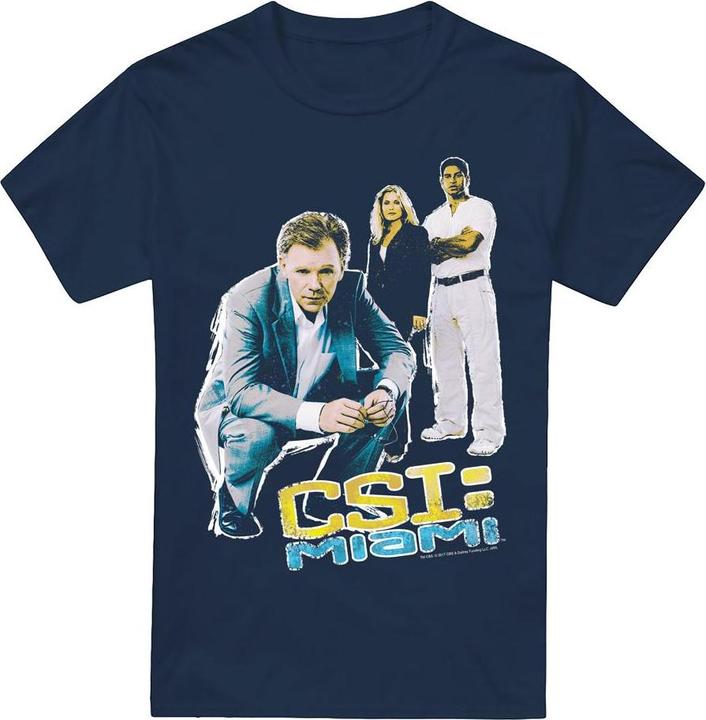 Actual product image CSI: Miami Mens In Perspective T-Shirt (M)