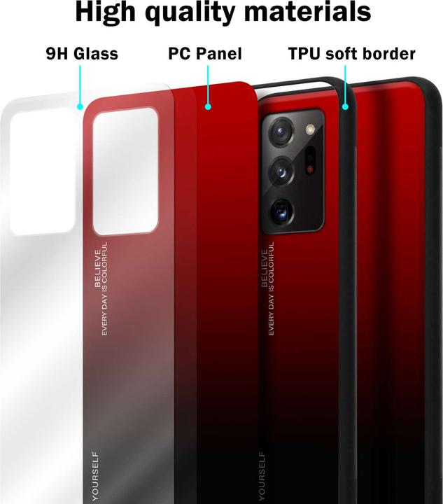 Produktbild Cadorabo Hülle für Samsung Galaxy NOTE 20 ULTRA TPU im 2 Farben Design (Samsung Galaxy Note 20 Ultra)