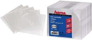 Actual product image Hama CD Slim Box, 20-Pack, Transparent